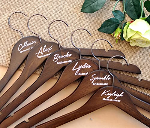 Bride Hanger, Wedding Hanger, Wedding Gift, Personalized Bride Hanger, Honor Maid, Bridesmaid, Doctor, Graduation Dress Hanger