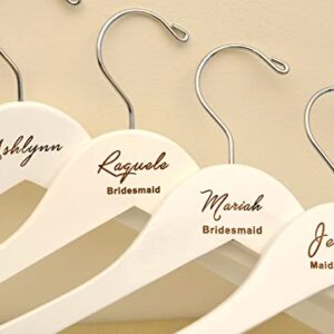 Bride Hanger, Wedding Hanger, Wedding Gift, Personalized Bride Hanger, Honor Maid, Bridesmaid, Doctor, Graduation Dress Hanger