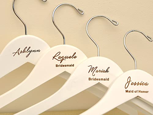 Bride Hanger, Wedding Hanger, Wedding Gift, Personalized Bride Hanger, Honor Maid, Bridesmaid, Doctor, Graduation Dress Hanger