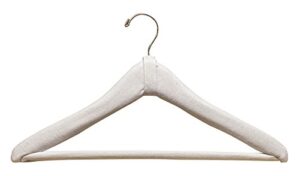 acid-free muslin suit hanger | cotton batting | set of 3