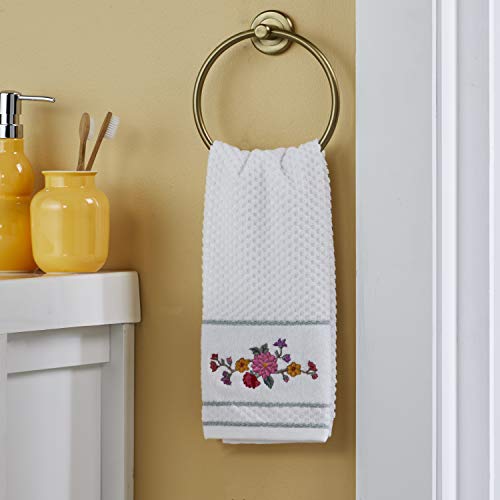 SKL Home Vern Yip Floral Totem Hand Towel Set, Multicolored