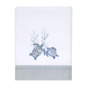 avanti linens - hand towel, soft & absorbent cotton towel (caicos collection, optic white)