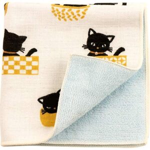 hamamonyo japanese soft touch towel 'a catnap'
