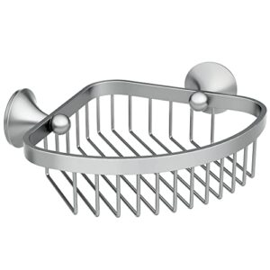 moen yb5275ch wynford shower basket, chrome