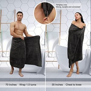 Bath Towel Bathroom Towel Oversized Bath Towel (35 x 70in) 4 Pack Extra Large Bath Sheet 700 GSM Towel Set Soft Highly Absorbent Quick Dry Bath Towel Set Premium Shower Towel Spa Gym Hotel,Brown