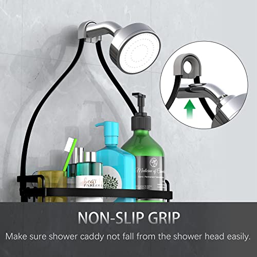 Kadolina 2 Pack Corner Shower Caddy Shelf, Shower Caddy Over Shower Head