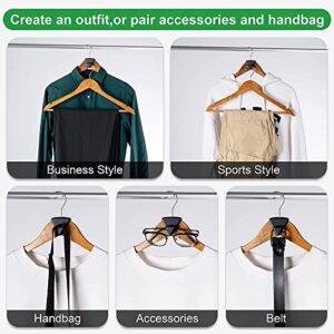 Space Triangles Hanger Hooks Cascade Hangers to Create Up to 3X More Closet Space Easy to Use Slip-Over Design Organize Shirts Pants (Cat)