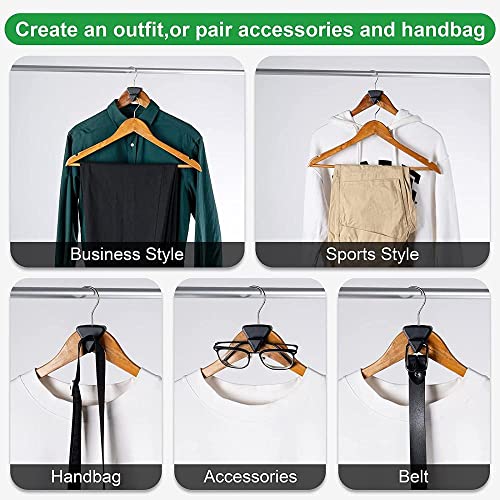 Space Triangles Hanger Hooks Cascade Hangers to Create Up to 3X More Closet Space Easy to Use Slip-Over Design Organize Shirts Pants (Cat)