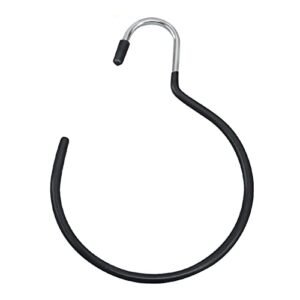 gofidin scarf ring hangers tank tops belt hanger non-slip ties hanging hook non-snag closet organizer accessory metal
