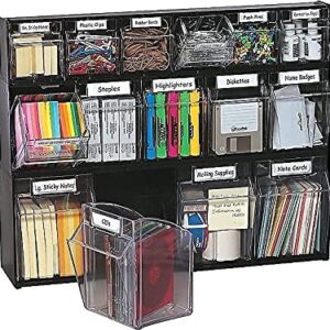 DEF20604OP - Tilt Bin Plastic Storage System w/6 Bins