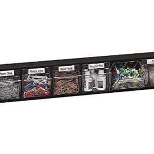 DEF20604OP - Tilt Bin Plastic Storage System w/6 Bins