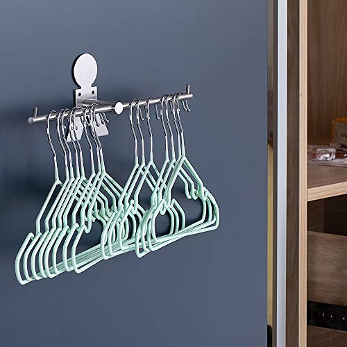 Picowe Clothes Hangers Storage Stacker Rack Holder Organizer, Wall Mounted, Adhesive or Drilling Installation, 304 Stainless Steel