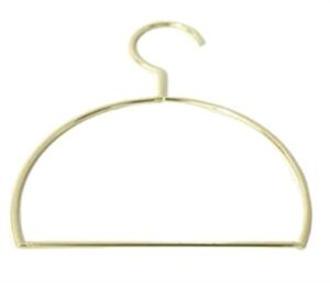 nfegsiya hangers 10pcs/lot multifunctional scarf belt round clothes hangers iron round hangers creative scarf hangers metal round hanger (color : gold)