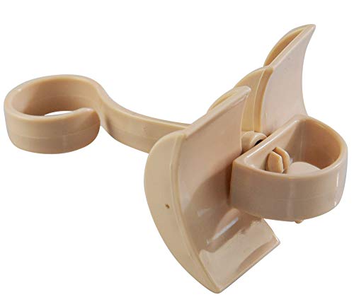 Home-X 3 Pcs Rotating Handbag Hanger for Closet, Purse Organizers, Closet Organizers, Handbag Storage, Purse Hanging Closet Hooks-Beige