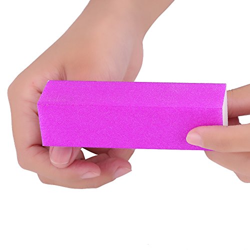 5pcs Nail Buffer Block, Sponge Nail Care Nail Art Buffer File Blocks Dead Skin Removers Sanding Nail Manicure Polish Tools Pedicure Supplies