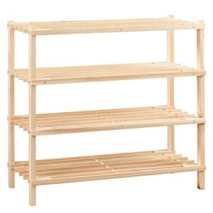 fox valley traders wooden shoe rack by livingsuretm