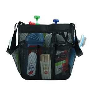 ynport mesh shower caddy for college dorm room hanging portable shower tote bag large toiletry bag bathroom accessories basket
