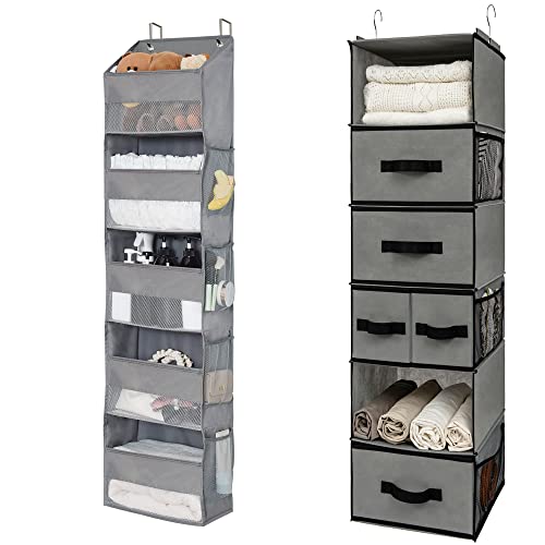 GRANNY SAYS Bundle of 1-Pack Large Storage Container & 1-Pack Over The Door Storage Organizer