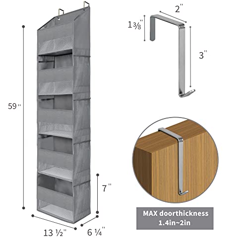 GRANNY SAYS Bundle of 1-Pack Large Storage Container & 1-Pack Over The Door Storage Organizer