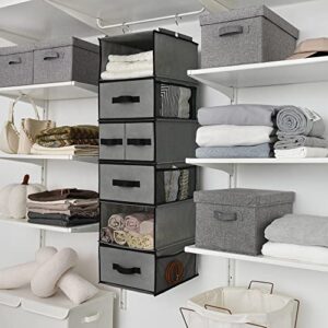 GRANNY SAYS Bundle of 1-Pack Large Storage Container & 1-Pack Over The Door Storage Organizer