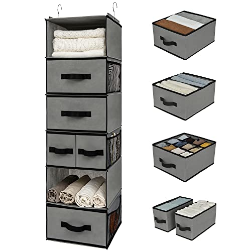 GRANNY SAYS Bundle of 1-Pack Large Storage Container & 1-Pack Over The Door Storage Organizer