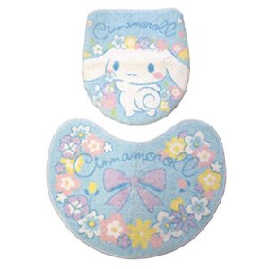 Sanrio Cinnamoroll Cinnamon Toilet - Cover & mat for a Two-Piece Set Cleaning Heating SB-526-S