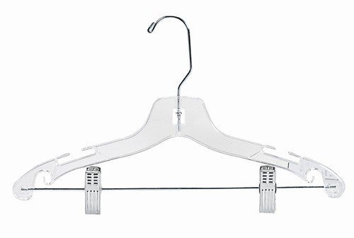 Only Hangers 14" Children's/Teens Plastic Suit Hanger - Pack of 25