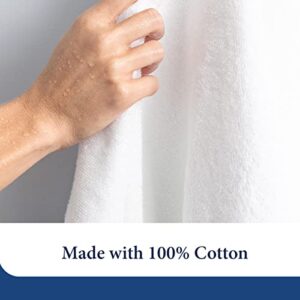 Cosy House Collection 2-Pack Essential Cotton Hand Towel Set - Ultra Soft, Absorbent & Quick Drying - Luxury 100% Cotton Plush Towel - for Bathroom, Shower & Kitchen (Hand Towel, Navy)