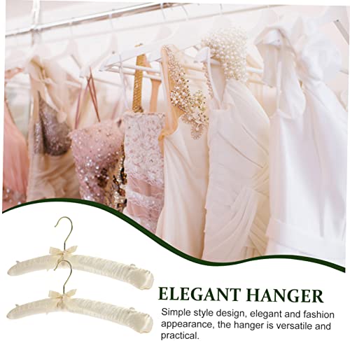 Veemoon 2pcs Non-Slip Hanger Sweater Hanger Wide Shoulder Hangers Scarf Hangers Socks Hanger Bride Hangers Decorative Hangers Clothes Duty Hangers Household Clothes Hanger Pants Hangers