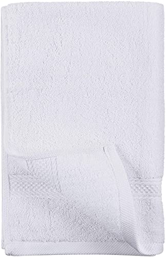 Utopia Towels Premium Bundle - 1 Cotton Washcloths White (12x12 inches),Pack of 24 with 1 White Hand Towels 600 GSM (16 x 28 inches), Pack of 6