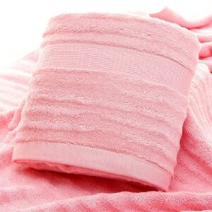 MUSH 600 GSM Hand Towel Set of 2- Pink | 100% Bamboo |Ultra Soft, Absorbent & Quick Dry Towel for Gym, Pool, Travel, Spa and Yoga | 29.5 x 14 Inches