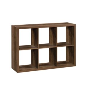 Sauder Miscellaneous Storage Engineered Wood 6-Cube Organizer in Rural Pine