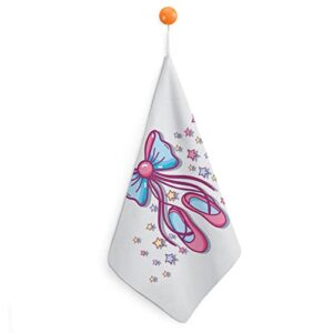 lurnise hand towel bow hand towels dish towel lanyard design for bathroom kitchen sports