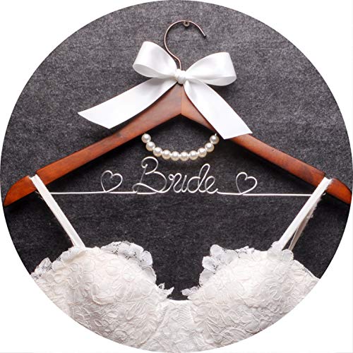 Wedding Dress Hanger, Bridal Hanger, Wedding Bridal Shower, Steel Wire Hanger