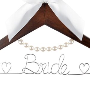 Wedding Dress Hanger, Bridal Hanger, Wedding Bridal Shower, Steel Wire Hanger