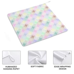 Lurnise Hand Towel Light Colored Hand Towels Dish Towel Lanyard Design for Bathroom Kitchen Sports