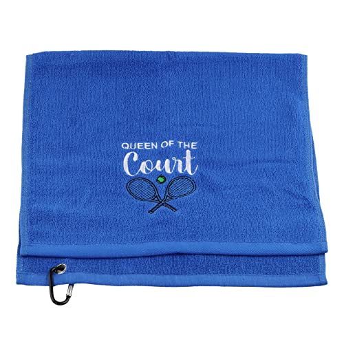 Queen of The Court Towel Tennis Player Towel Tennis Lover Towel Tennis Athletes Coach Gift (Queen of The Court T)