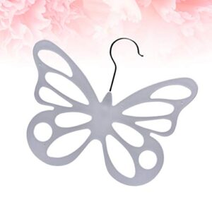 TOPBATHY Scarf Hanger Butterfly Shaped Hanger Holder Closet Organizer for Tie Scarf Blet Muffler (Random Color)