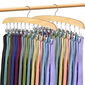 pants hangers space saving closet organizer-legging organizer for closet for leggings/jeans/skirts, storage clothes for 2 pack