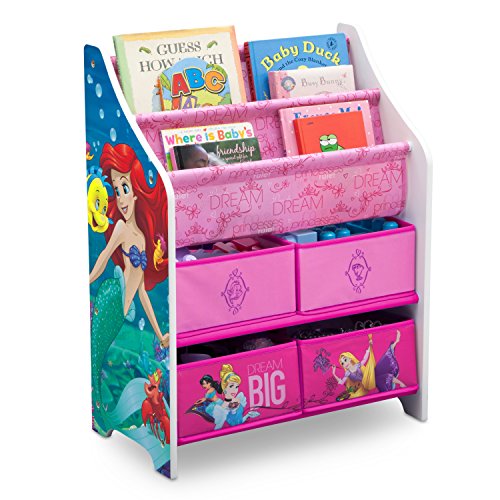 Disney Princess Book and Toy Organizer