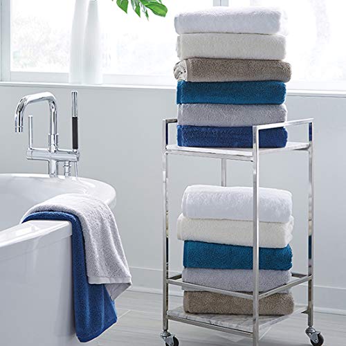 Sferra Sarma Towels (Bath Sheet (40" x 70"), White)