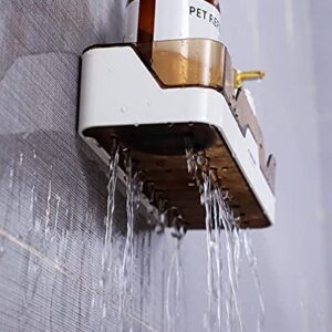 EigPluy Shower Caddy,Adhesive Shower Shelves,Wall Mount Shower Storage Organizer Rack,No Drilling Shower Shelf for Inside Shower(2 Pack)