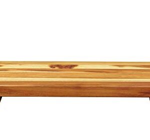 Eleganto Solid Teak Bath Caddy (BC-2)