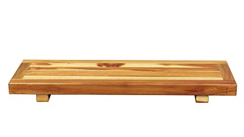 Eleganto Solid Teak Bath Caddy (BC-2)