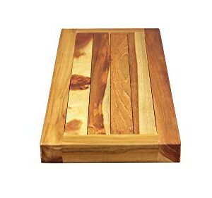 Eleganto Solid Teak Bath Caddy (BC-2)