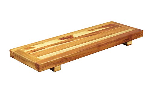 Eleganto Solid Teak Bath Caddy (BC-2)