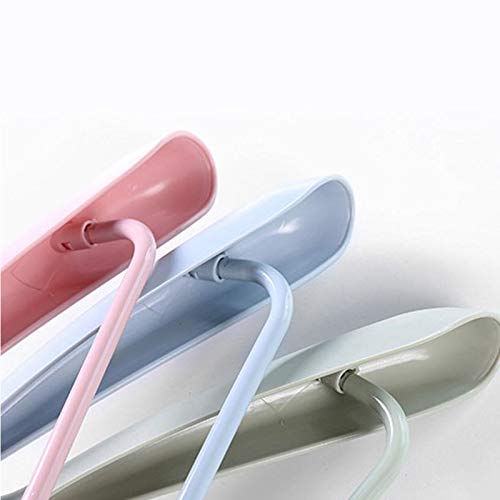 Earchy Standard Hanger,Plastic Hanger Seamless Wide Shoulder Suit Hanger Adult Non-Slip Hanging Coat Suit Hanger-3 Pack