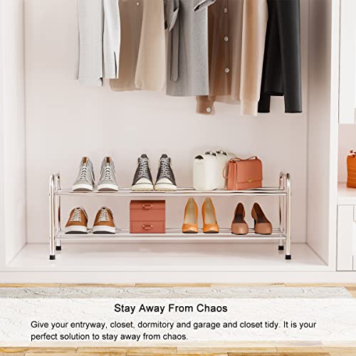 FANHAO 3-Tier Shoe Rack + 2-Tier Shoe Rack