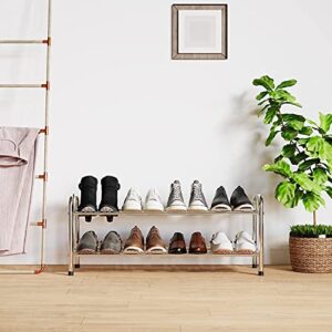 FANHAO 3-Tier Shoe Rack + 2-Tier Shoe Rack