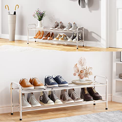 FANHAO 3-Tier Shoe Rack + 2-Tier Shoe Rack